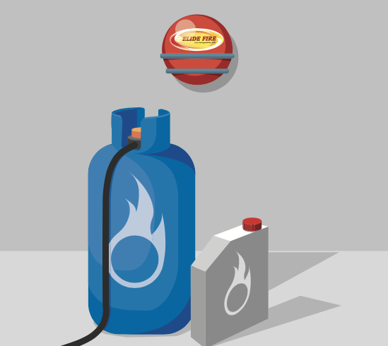 Elide Fire : La boule extincteur innovante - D+ SERVICES