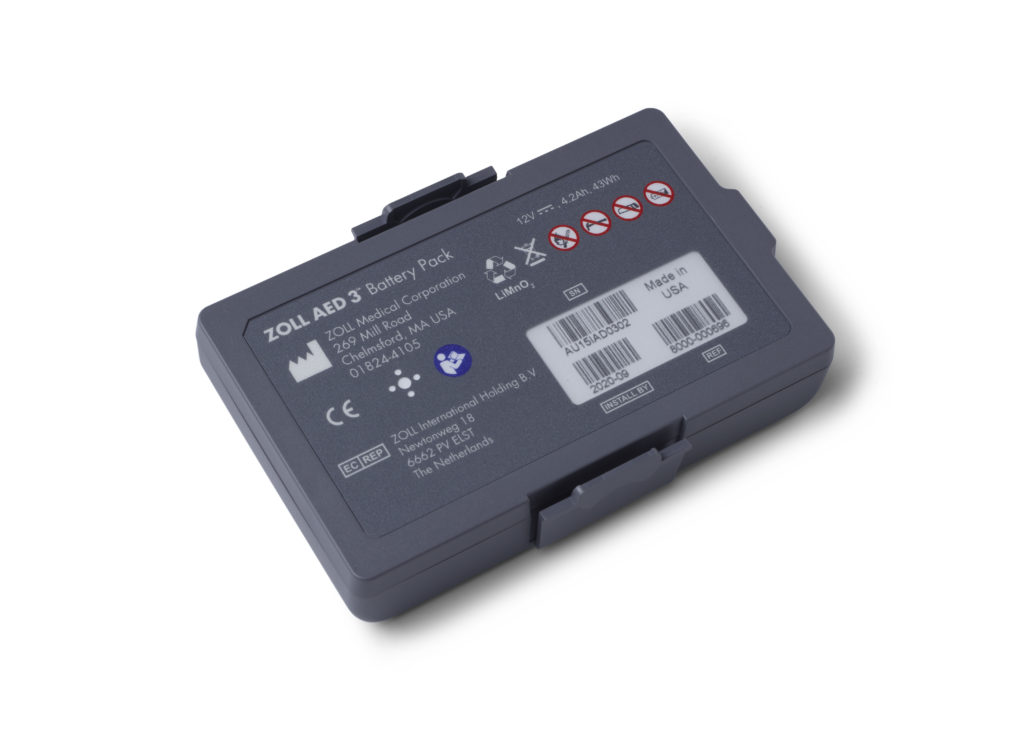 batterie pour défibrillateur zoll aed 3